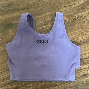Adidas Purple Sports Bra(matching set- shorts not included in price/purchase)